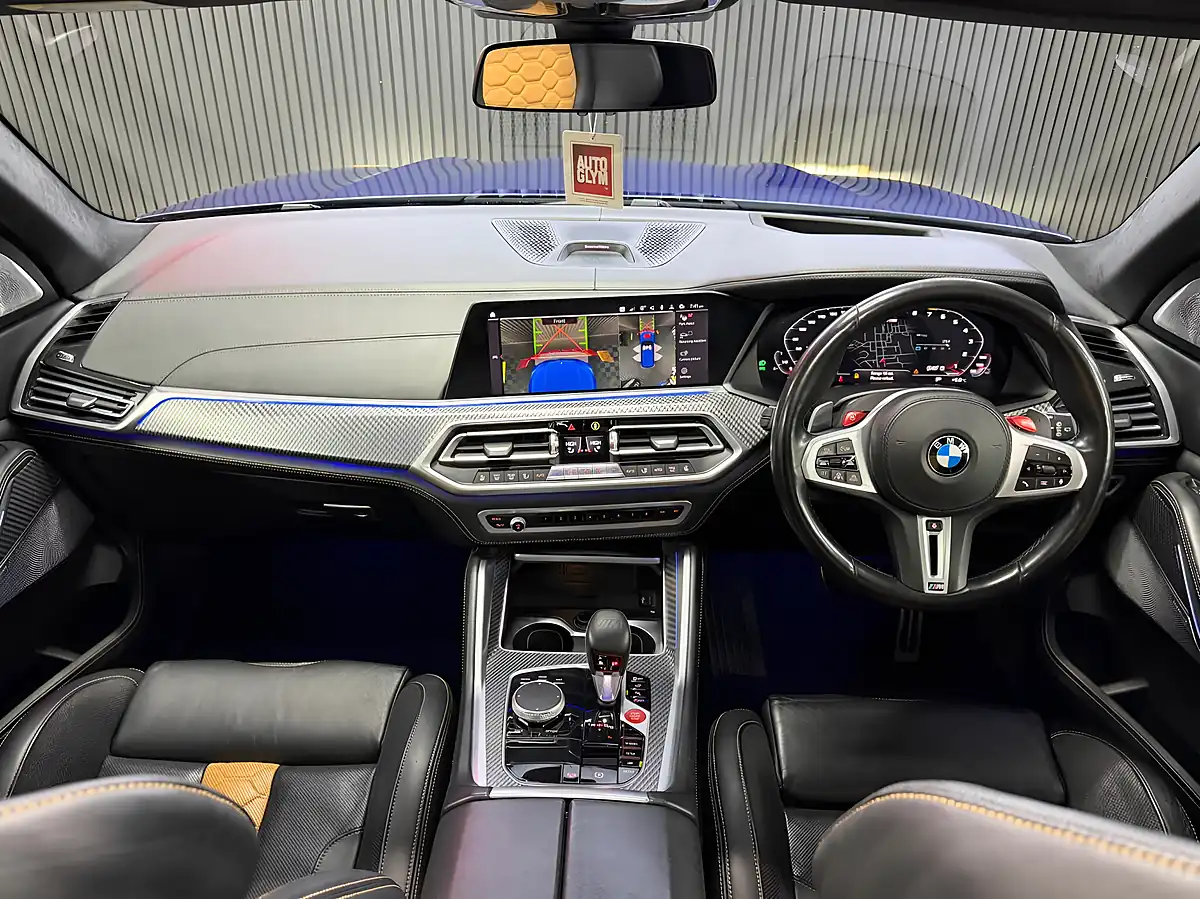 Used 2020 BMW X5 M Competition Blue - Interior and Exterior details 13