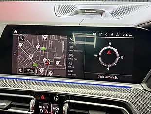 Used 2020 BMW X5 M Competition Blue - Interior and Exterior details 18