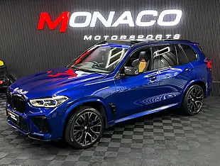 Used 2020 BMW X5 M Competition Blue - Interior and Exterior details 5