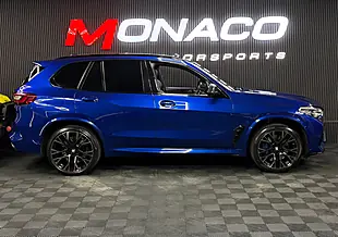 Used 2020 BMW X5 M Competition Blue - Interior and Exterior details 6