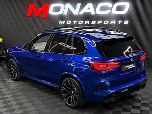 Used 2020 BMW X5 M Competition Blue - Interior and Exterior details 7