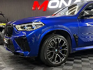 Used 2020 BMW X5 M Competition Blue - Interior and Exterior details 9
