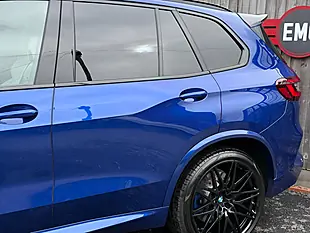 Used 2020 BMW X5 M Competition Blue - Interior and Exterior details 12