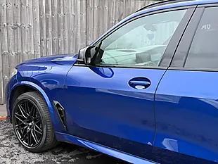 Used 2020 BMW X5 M Competition Blue - Interior and Exterior details 15