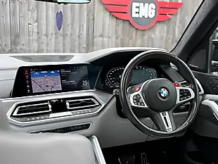 Used 2020 BMW X5 M Competition Blue - Interior and Exterior details 16