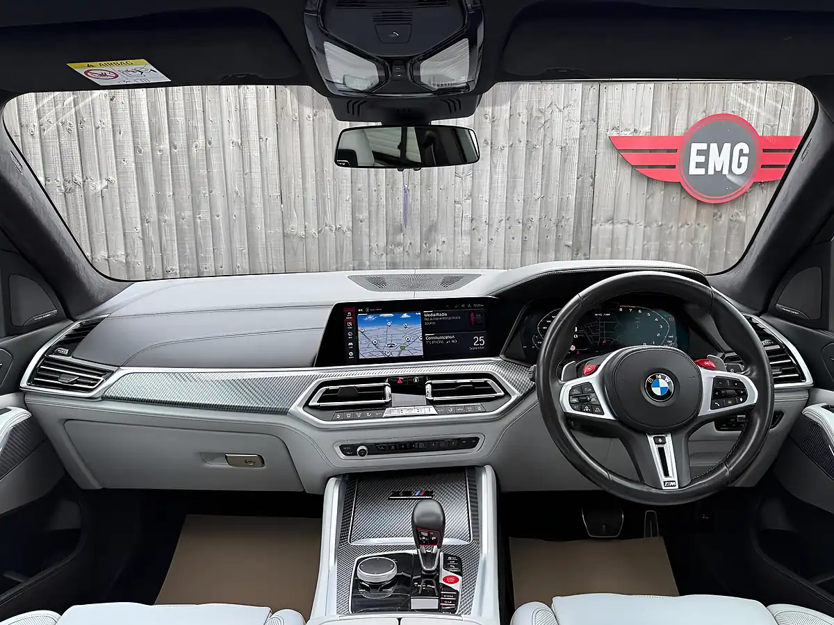 Used 2020 BMW X5 M Competition Blue - Interior and Exterior details 2