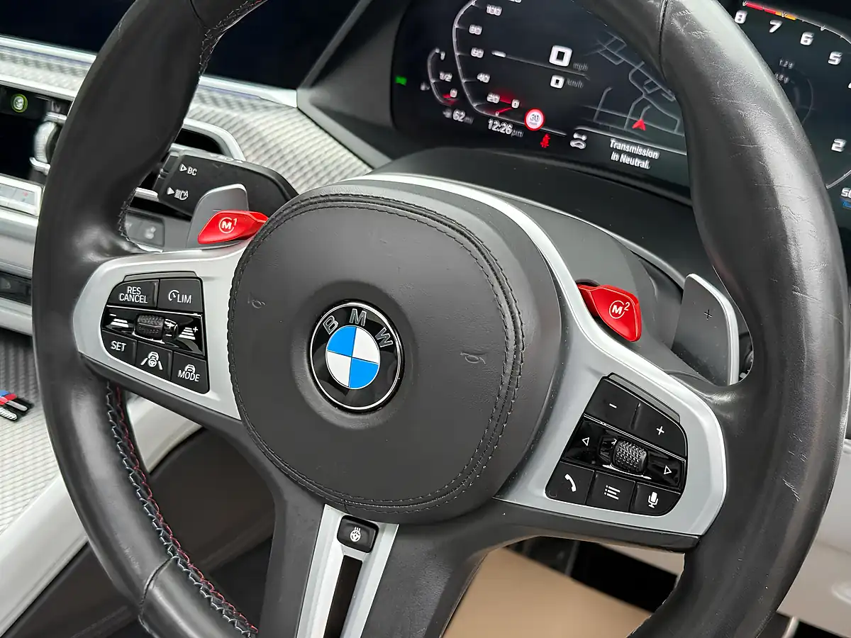 Used 2020 BMW X5 M Competition Blue - Interior and Exterior details 5