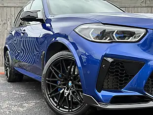 Used 2020 BMW X5 M Competition Blue - Interior and Exterior details 8