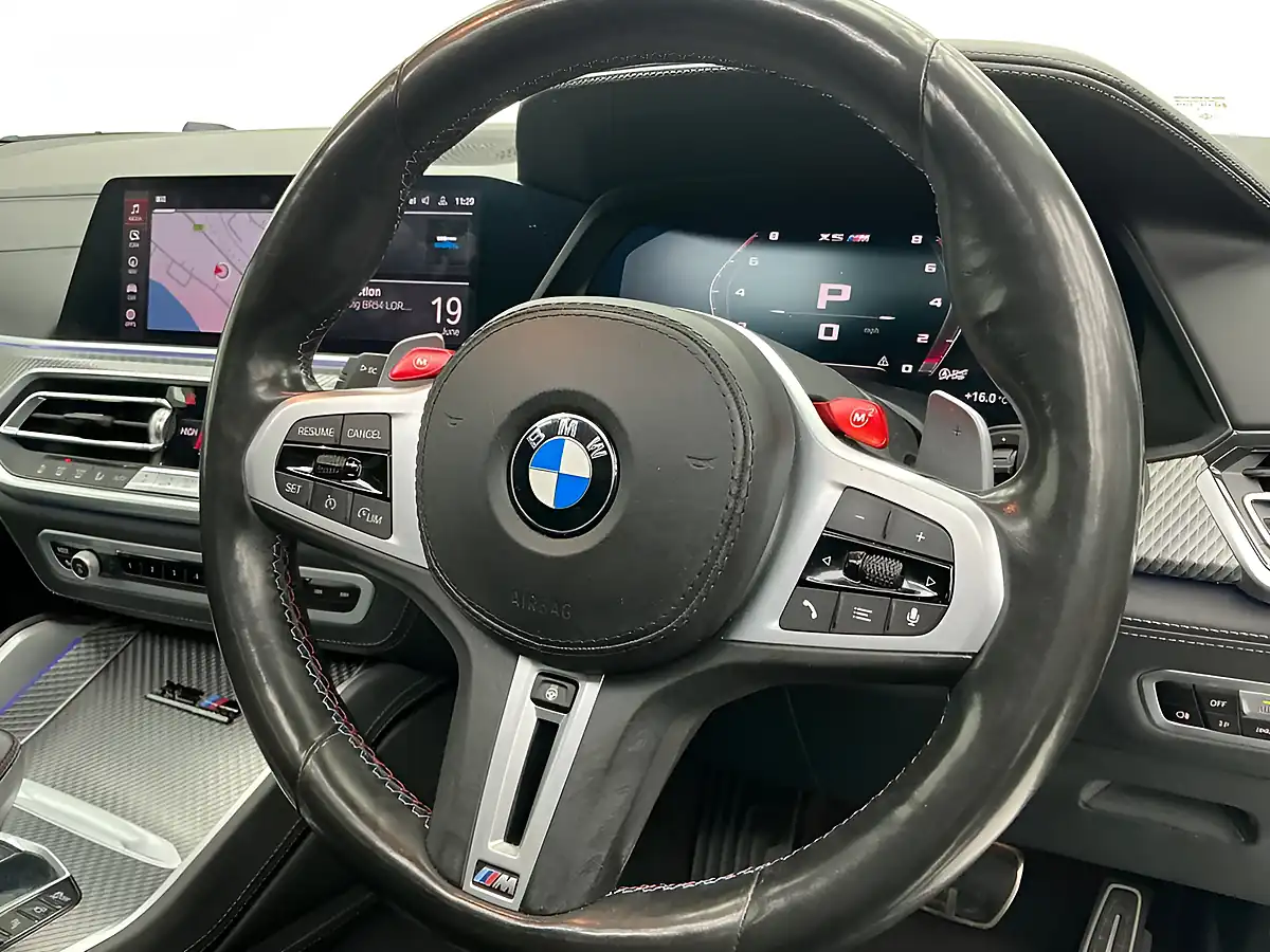 Used 2020 BMW X5 M Competition Marina Bay Blue - Interior and Exterior details 11