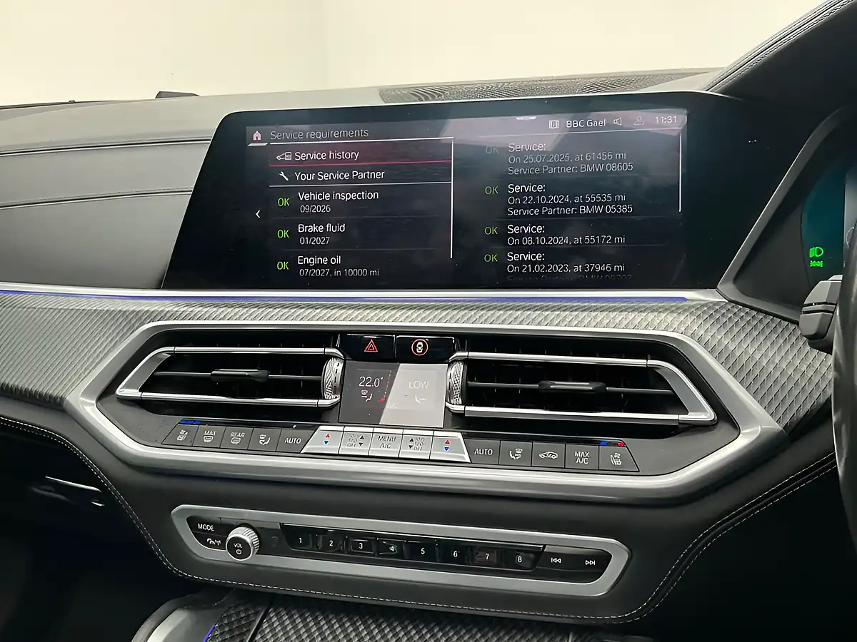 Used 2020 BMW X5 M Competition Marina Bay Blue - Interior and Exterior details 15