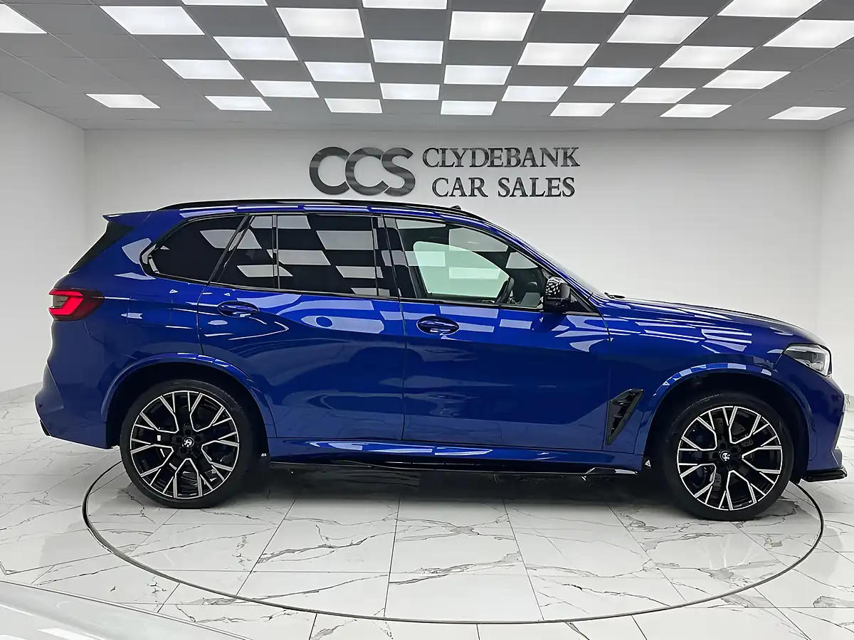 Used 2020 BMW X5 M Competition Marina Bay Blue - Interior and Exterior details 2