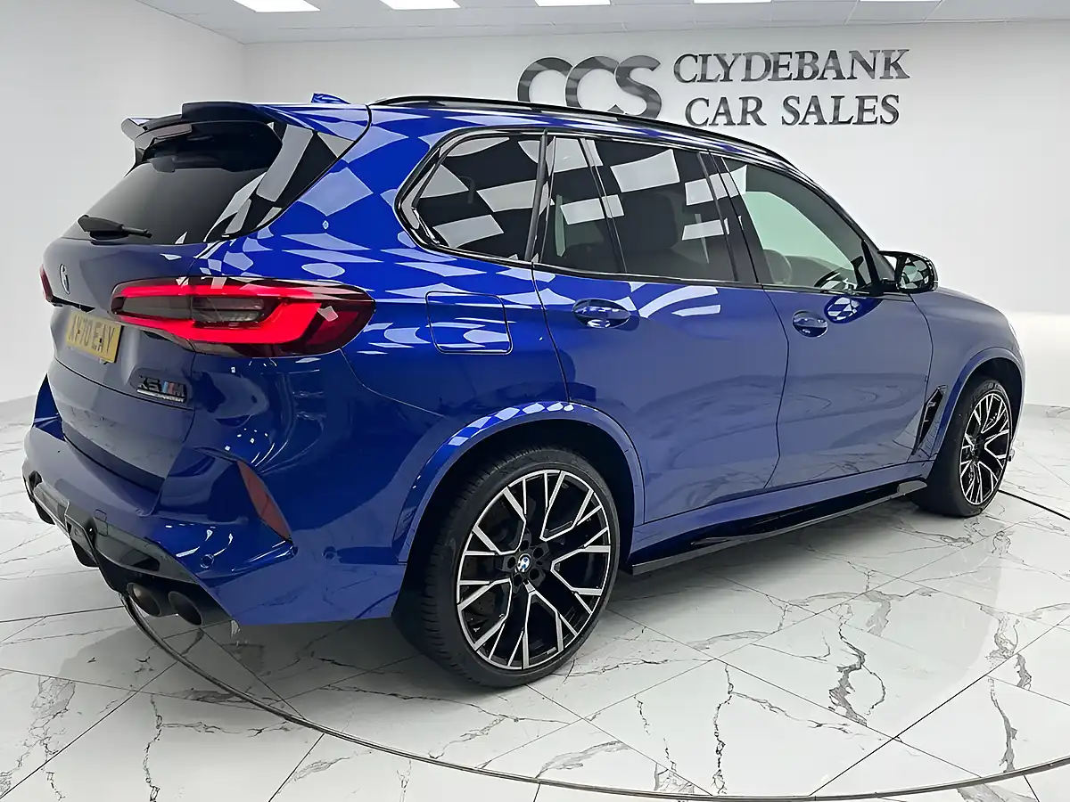 Used 2020 BMW X5 M Competition Marina Bay Blue - Interior and Exterior details 3