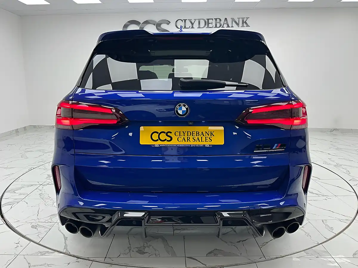 Used 2020 BMW X5 M Competition Marina Bay Blue - Interior and Exterior details 4