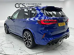 Used 2020 BMW X5 M Competition Marina Bay Blue - Interior and Exterior details 5