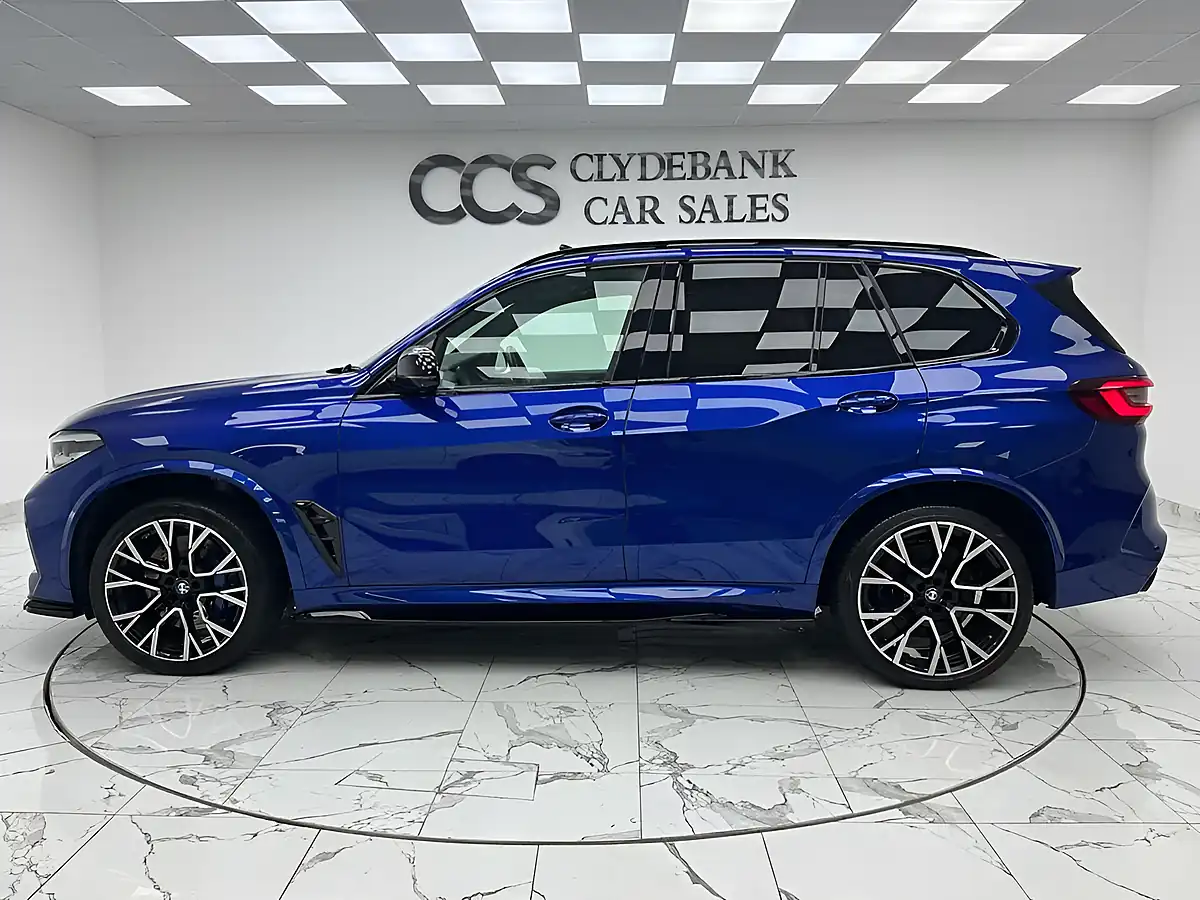 Used 2020 BMW X5 M Competition Marina Bay Blue - Interior and Exterior details 6