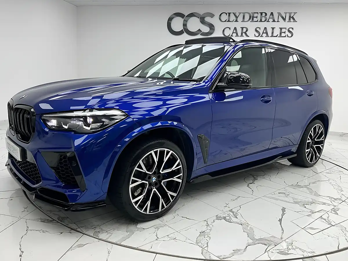 Used 2020 BMW X5 M Competition Marina Bay Blue - Interior and Exterior details 7