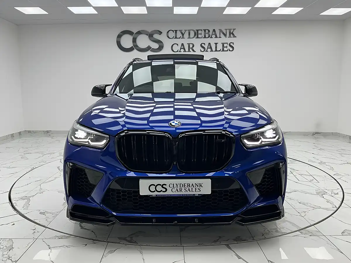 Used 2020 BMW X5 M Competition Marina Bay Blue - Interior and Exterior details 8