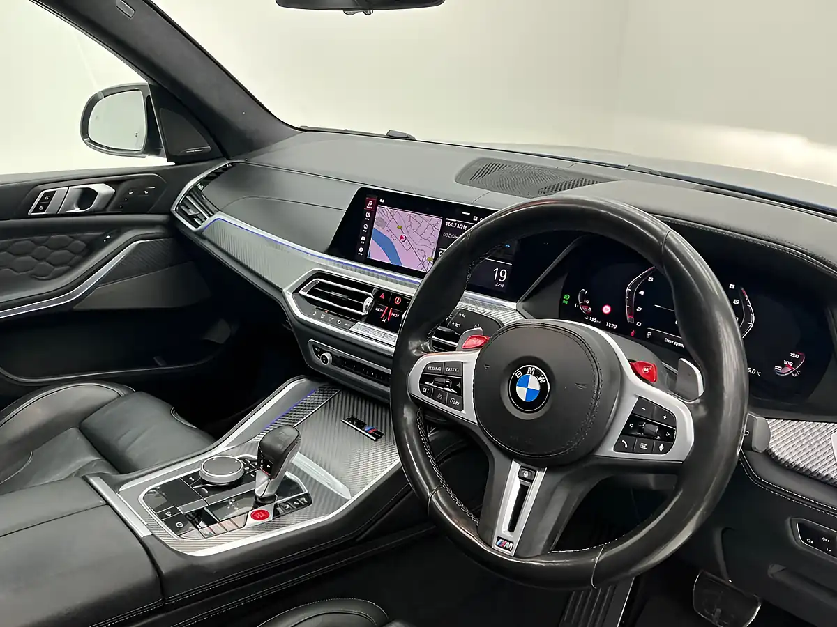 Used 2020 BMW X5 M Competition Marina Bay Blue - Interior and Exterior details 9