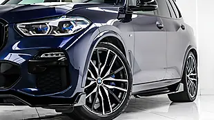 Used 2020 BMW X5 M Sport Blue - Interior and Exterior details 11