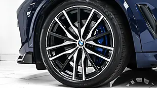 Used 2020 BMW X5 M Sport Blue - Interior and Exterior details 12