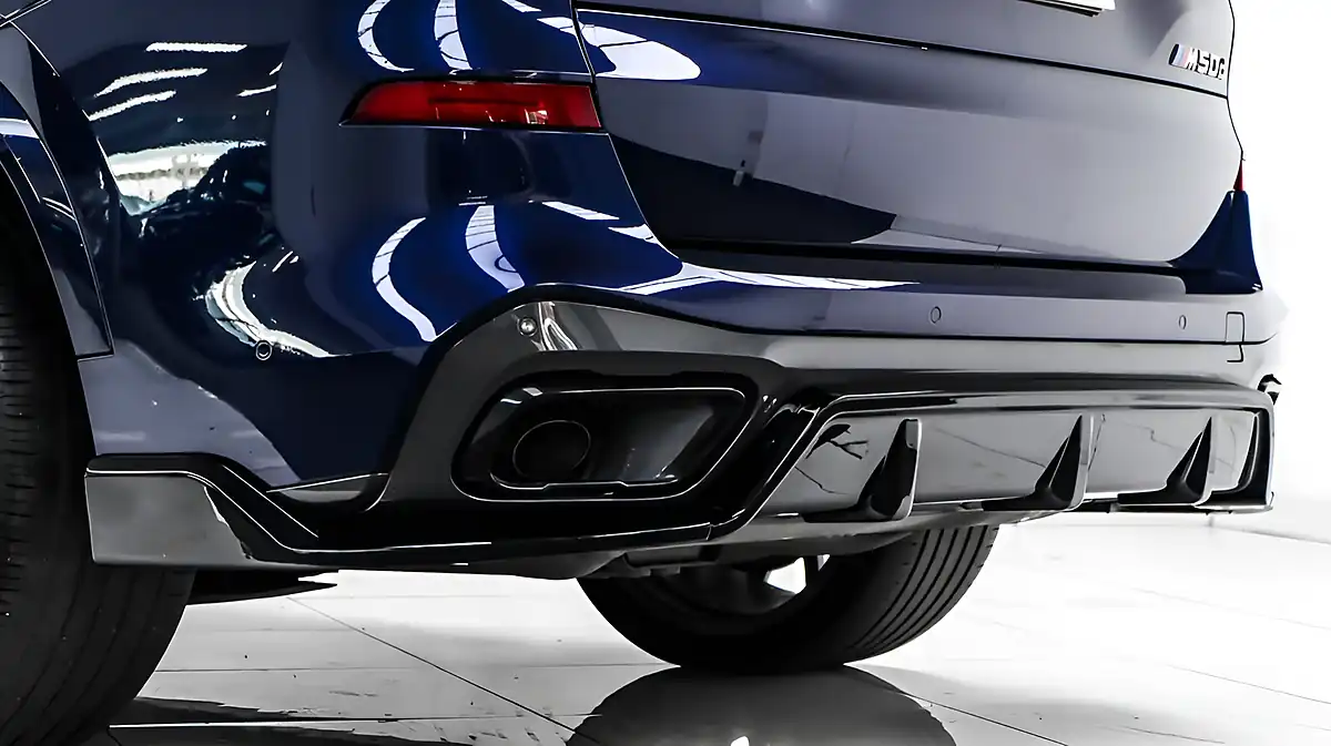 Used 2020 BMW X5 M Sport Blue - Interior and Exterior details 13