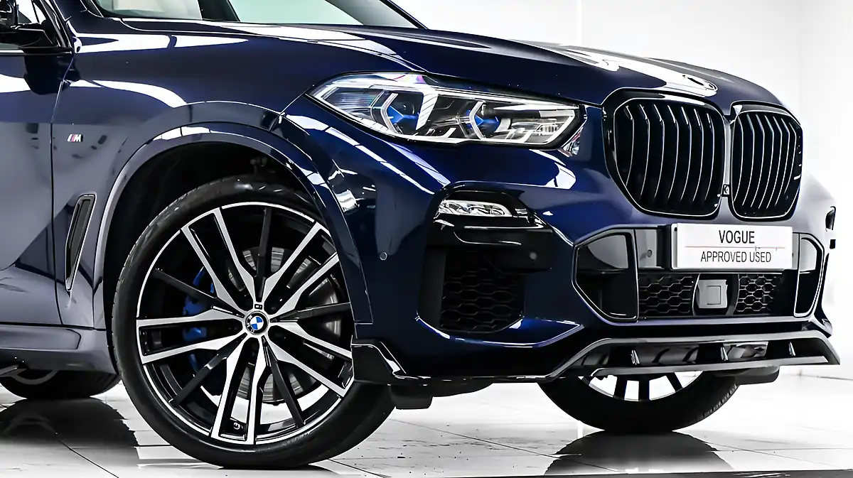 Used 2020 BMW X5 M Sport Blue - Interior and Exterior details 5