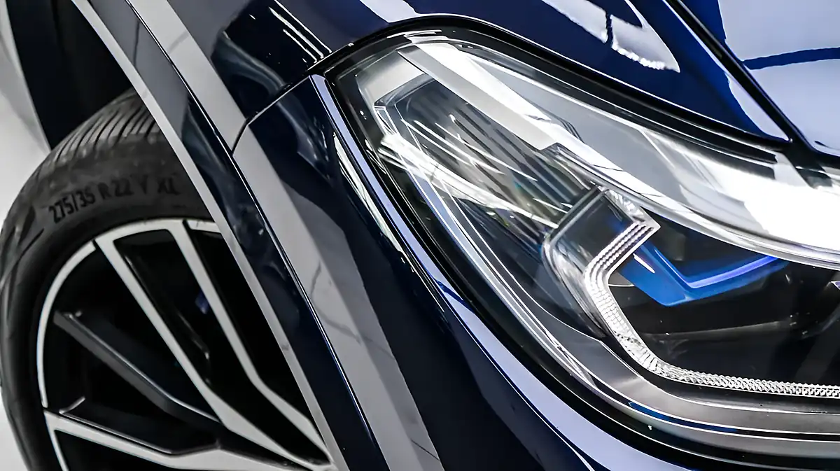 Used 2020 BMW X5 M Sport Blue - Interior and Exterior details 7