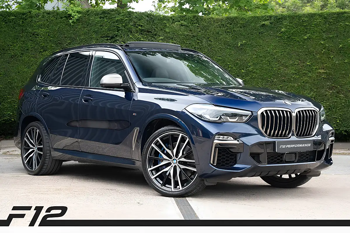 Used 2020 BMW X5 M Sport Tanzanite Blue - Front View