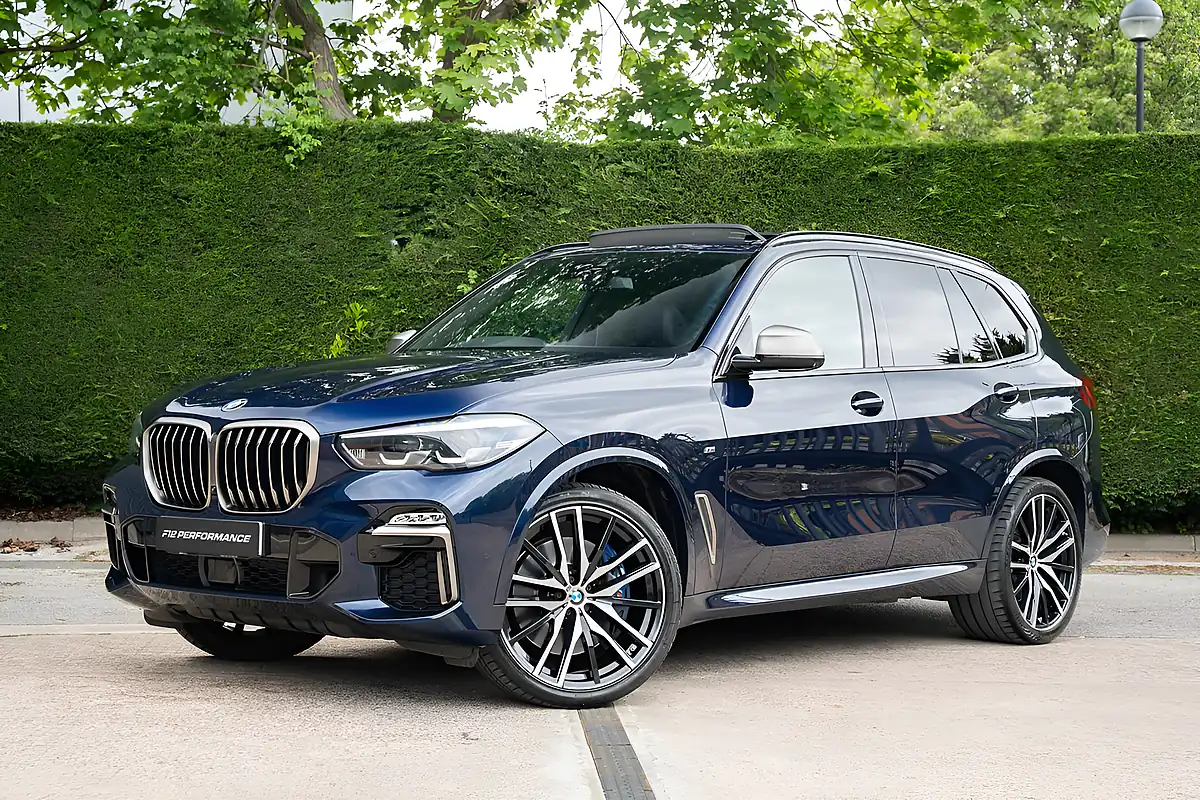 Used 2020 BMW X5 M Sport Tanzanite Blue - Interior and Exterior details 11
