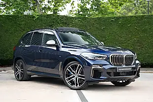 Used 2020 BMW X5 M Sport Tanzanite Blue - Interior and Exterior details 5