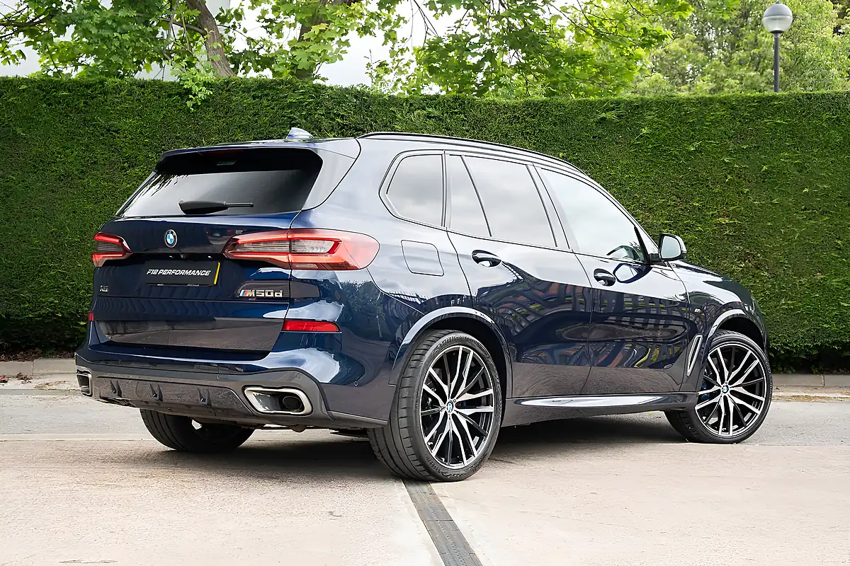 Used 2020 BMW X5 M Sport Tanzanite Blue - Interior and Exterior details 7