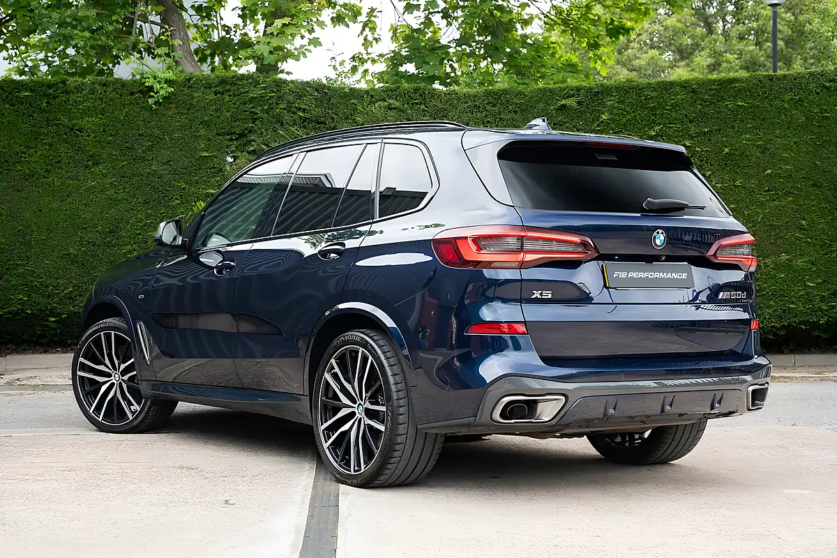 Used 2020 BMW X5 M Sport Tanzanite Blue - Interior and Exterior details 9