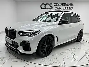Used 2020 BMW X5 M Sport White - Interior and Exterior details 7