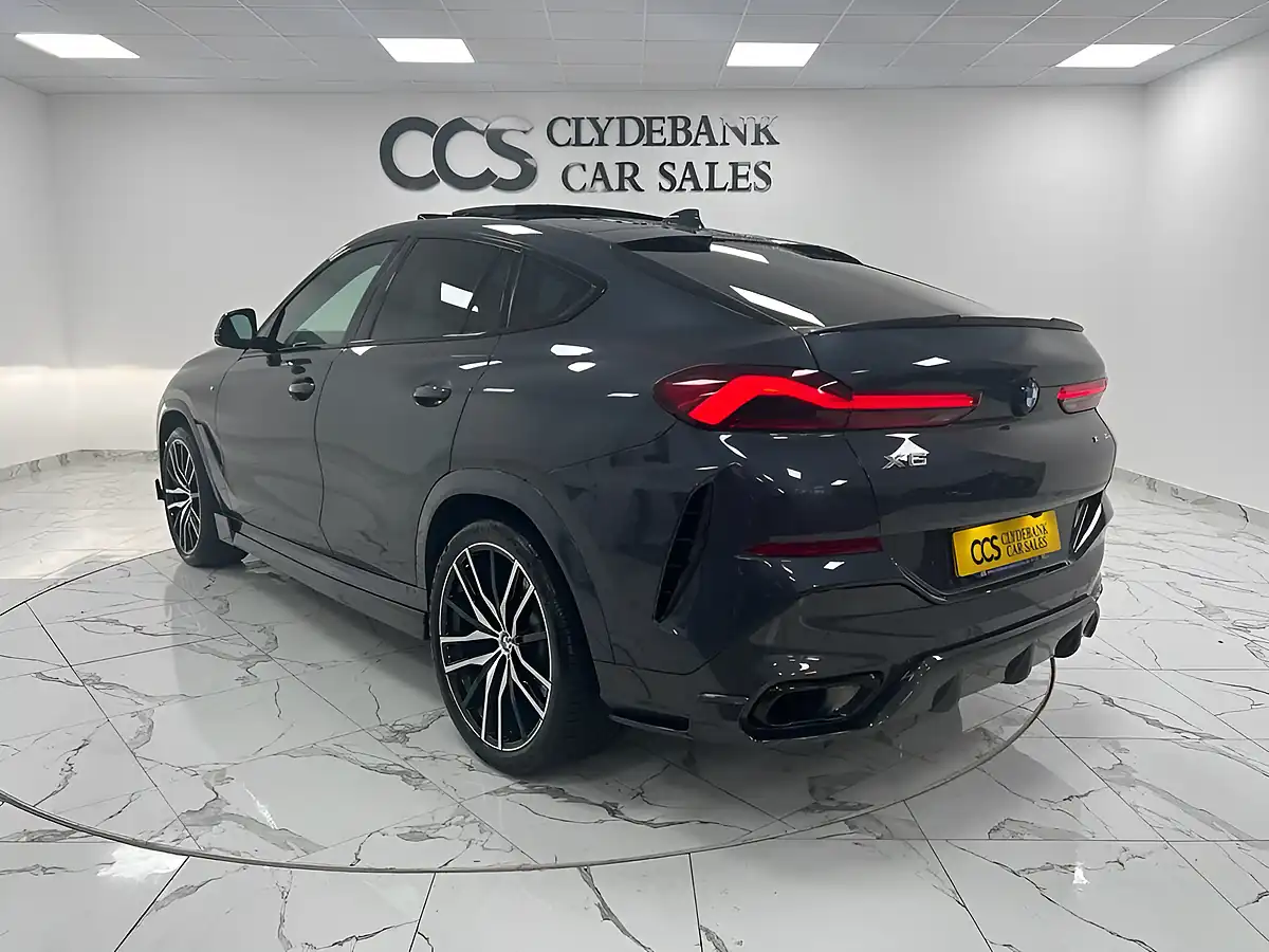Used 2020 BMW X6 M Sport Arctic Grey - Interior and Exterior details 6