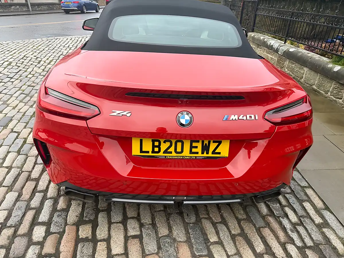 Used 2020 BMW Z4 Convertible San Francisco Red - Interior and Exterior details 13
