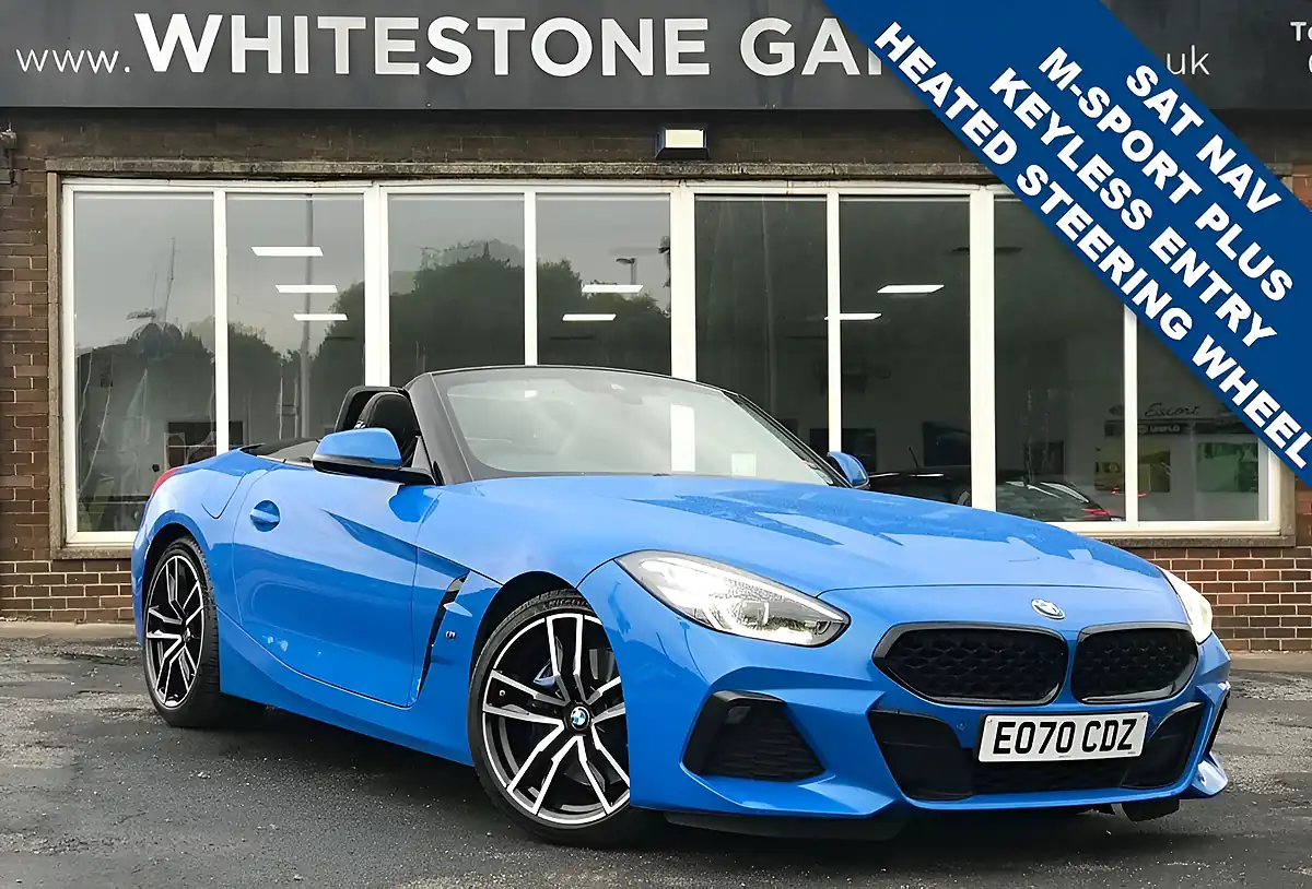 Used 2020 BMW Z4 M Sport Misano Blue - Front View