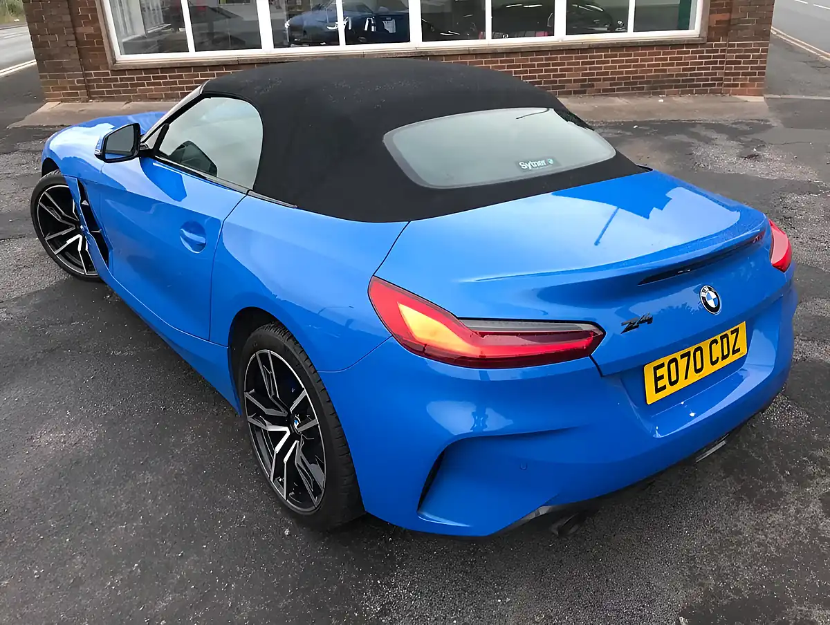 Used 2020 BMW Z4 M Sport Misano Blue - Interior and Exterior details 16