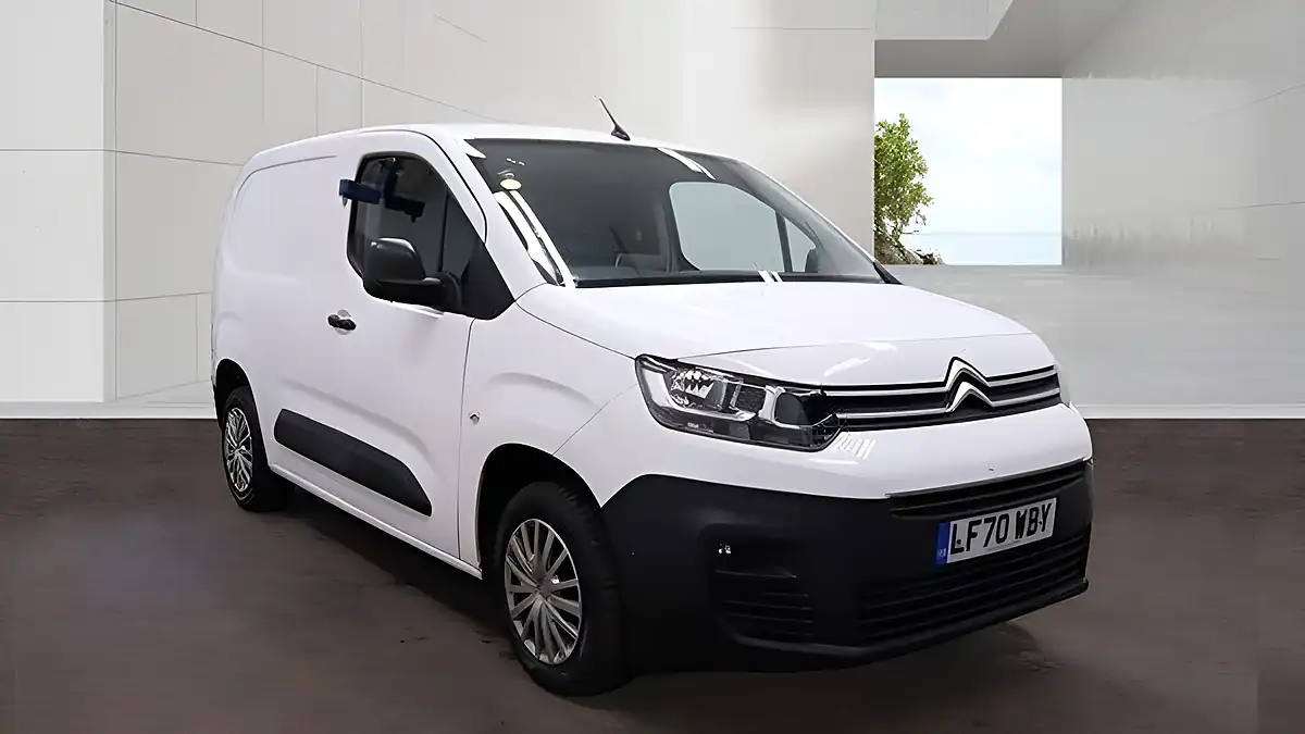 Used 2020 Citroen Berlingo Enterprise M Swb White - Front View