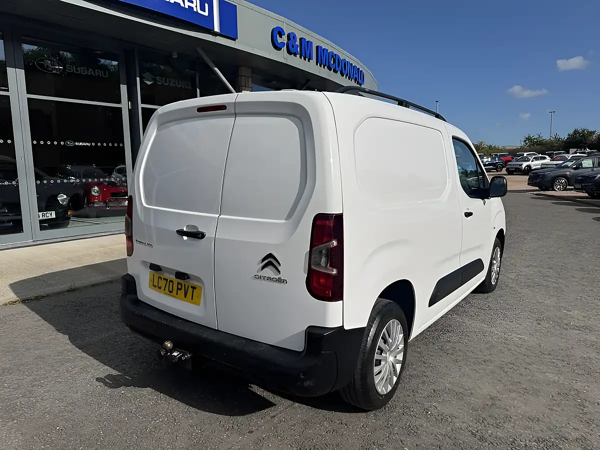 Used 2020 Citroen Berlingo Enterprise White - Interior and Exterior details 11