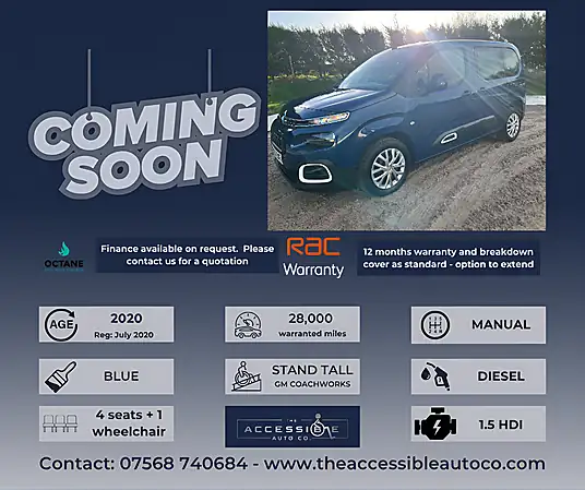 2020 Citroen Berlingo 1.5 BlueHDi Feel