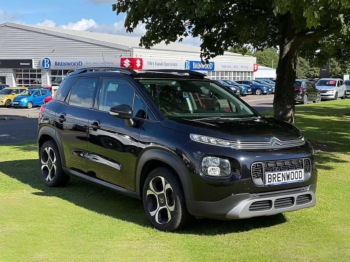 Used 2020 Citroen C3 Aircross Flair Black - Front View