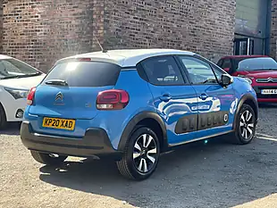 Used 2020 Citroen C3 Flair Plus Blue - Interior and Exterior details 4