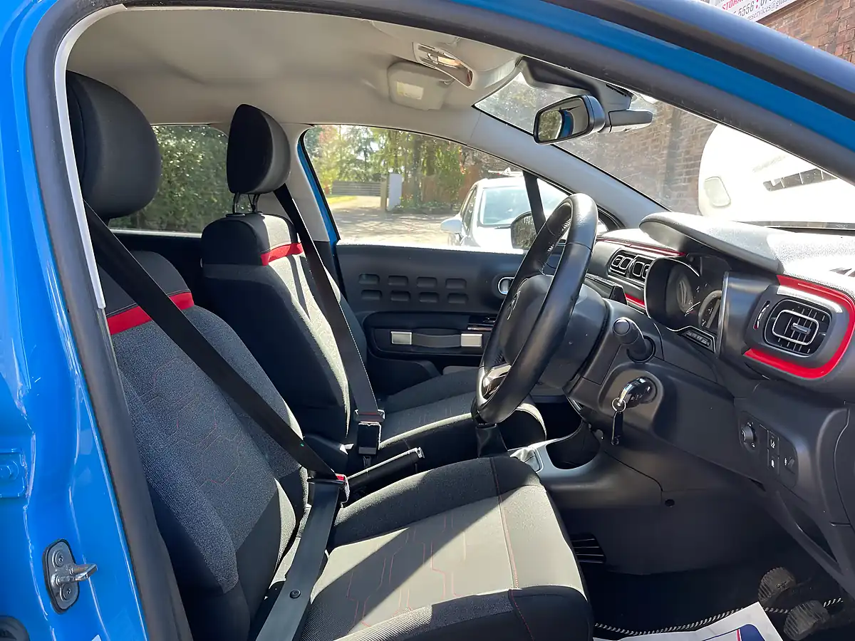 Used 2020 Citroen C3 Flair Plus Blue - Interior and Exterior details 6
