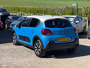 Used 2020 Citroen C3 Flair Plus Blue - Interior and Exterior details 8