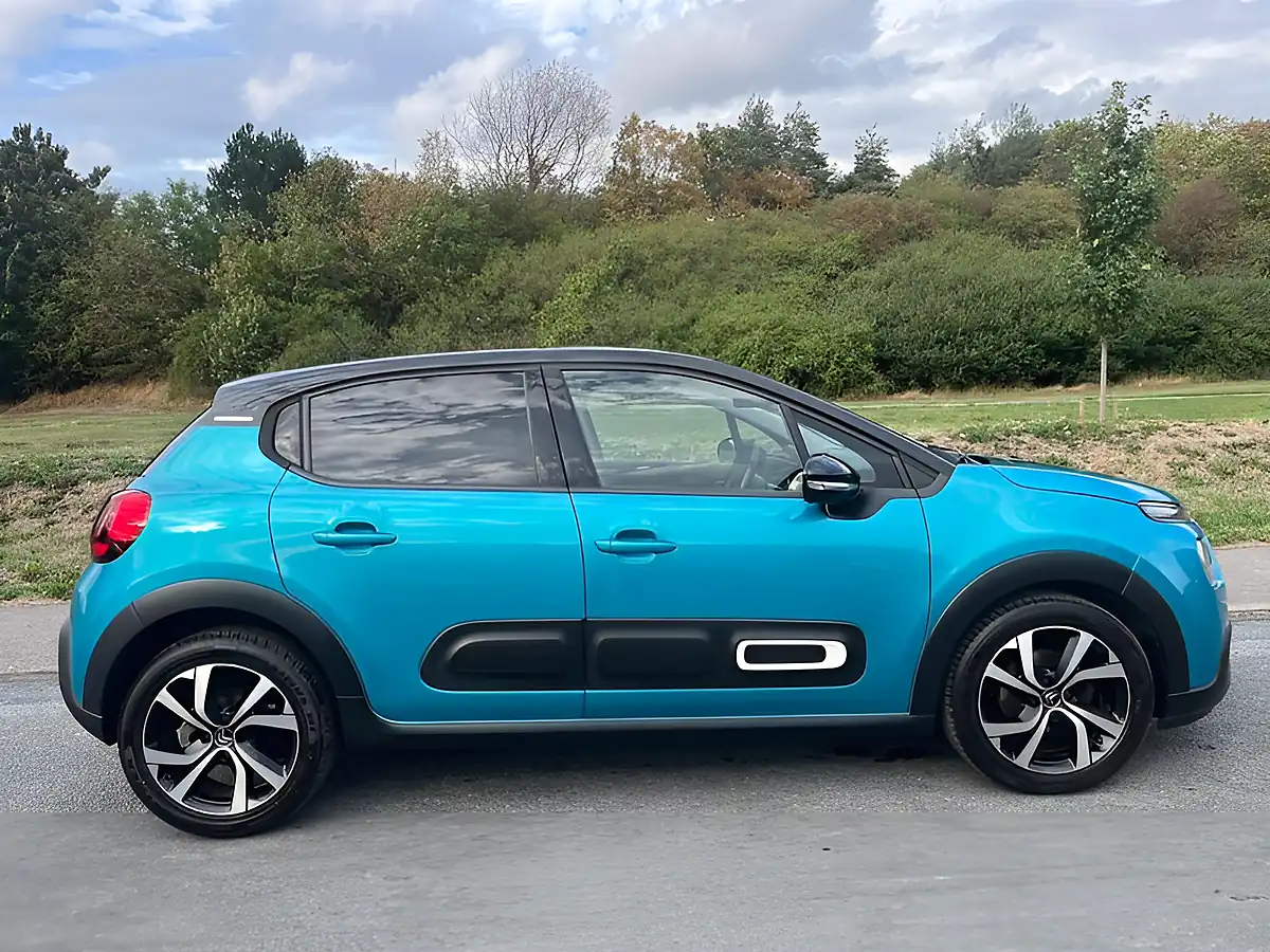 Used 2020 Citroen C3 Flair Plus Blue - Front View