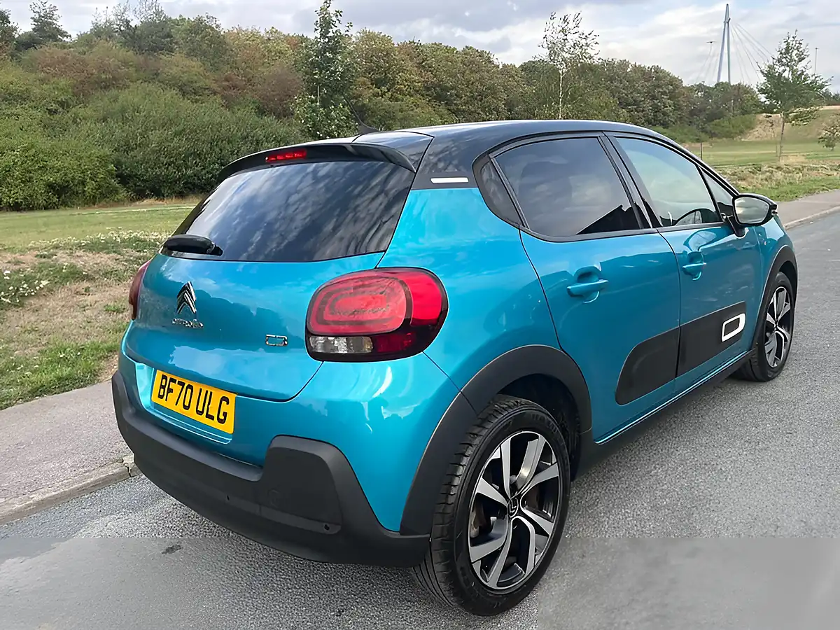 Used 2020 Citroen C3 Flair Plus Blue - Interior and Exterior details 2