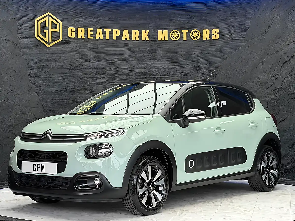 Used 2020 Citroen C3 Flair Plus Green - Front View