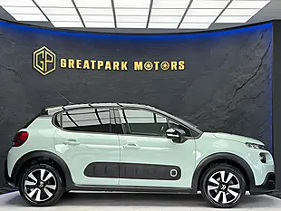 Used 2020 Citroen C3 Flair Plus Green - Interior and Exterior details 4