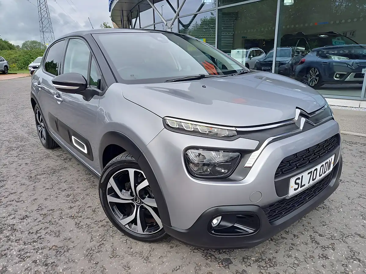 Used 2020 Citroen C3 Flair Plus Grey - Front View