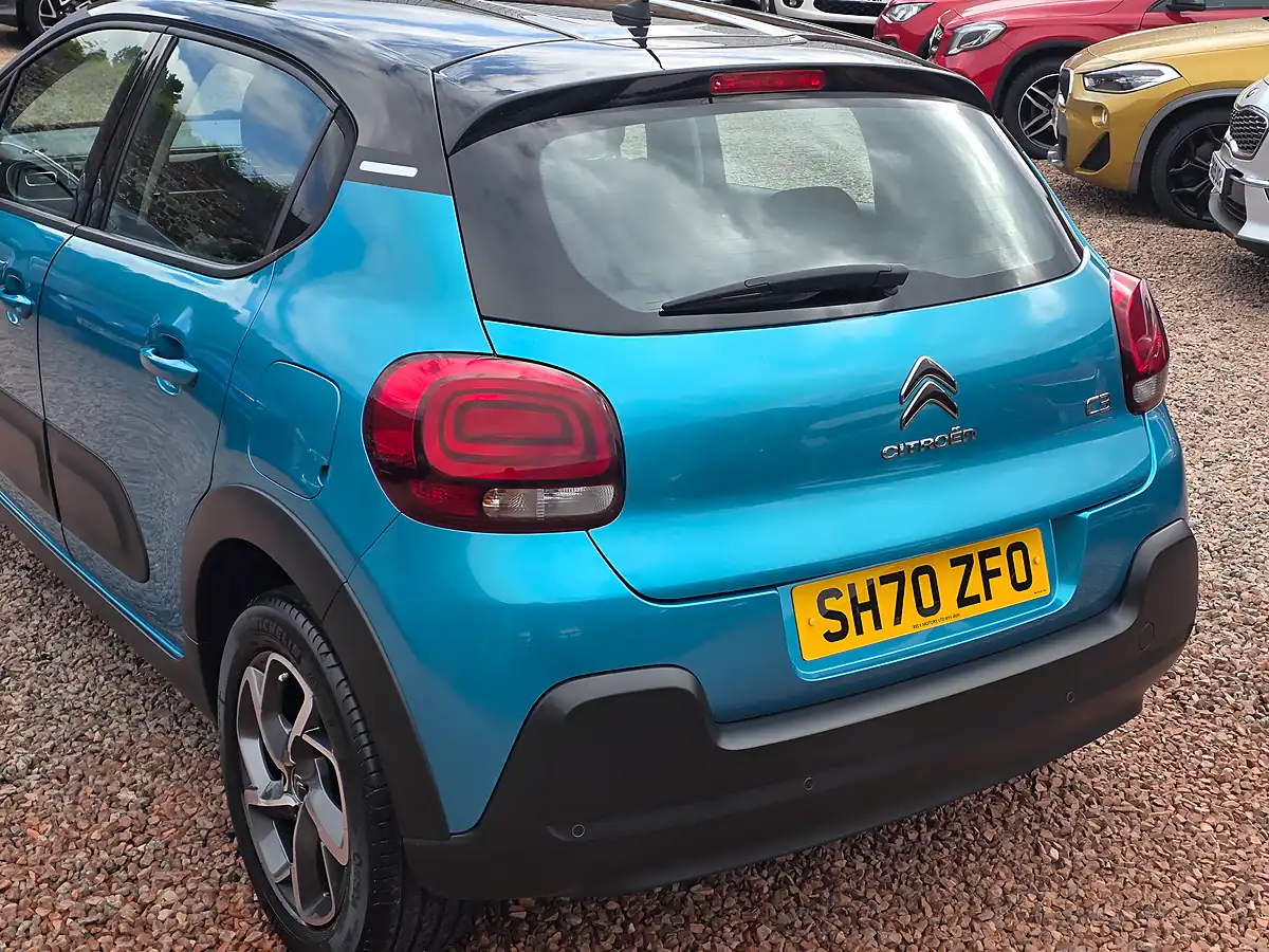 Used 2020 Citroen C3 Flair Spring Blue Metallic - Interior and Exterior details 16